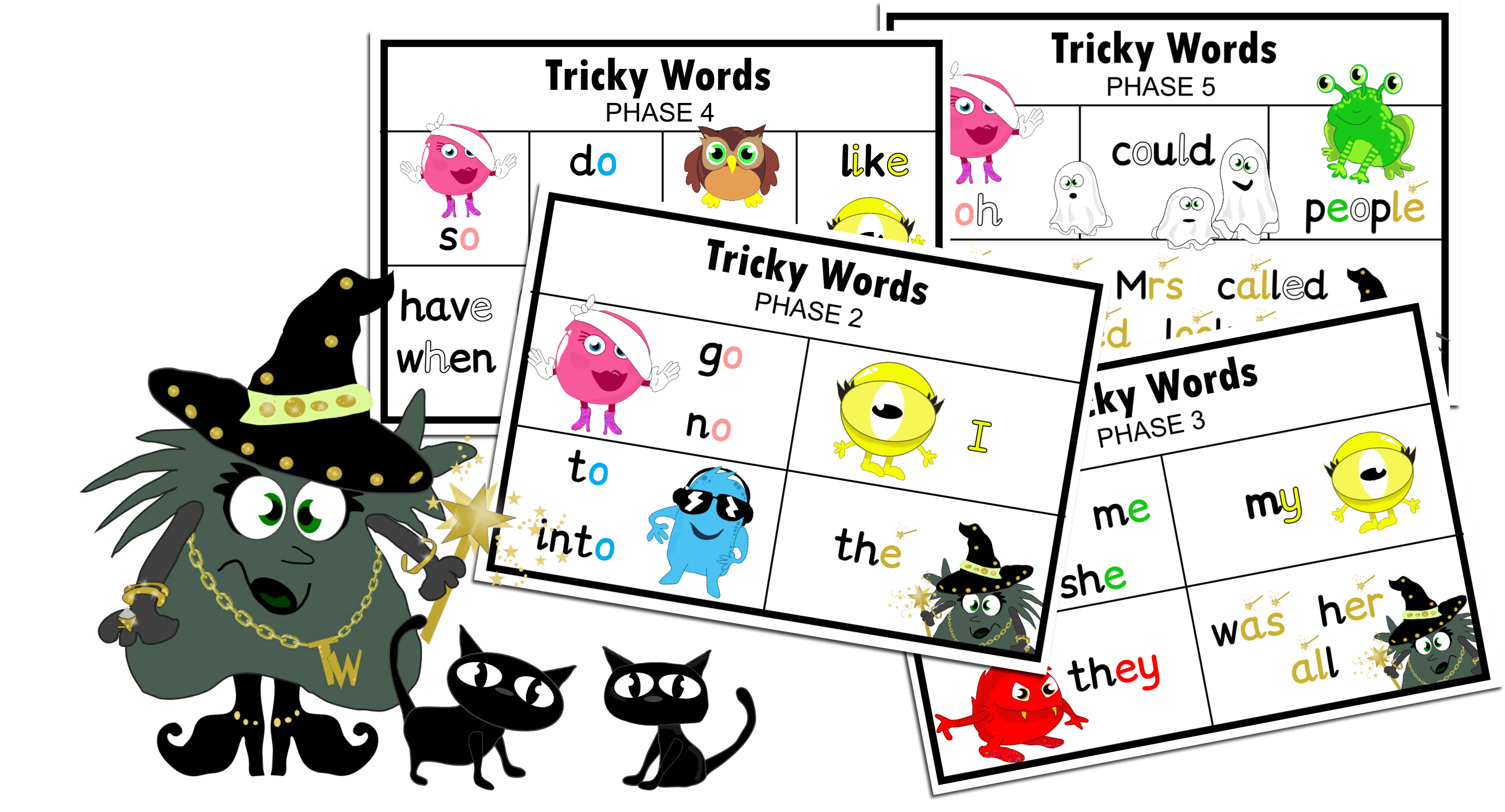 tricky words card preview 1