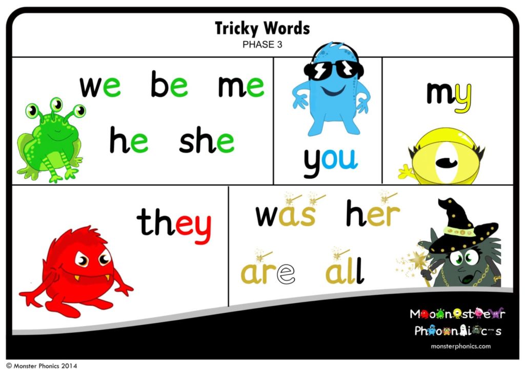 Monster Phonics Tricky Word Phase 3 1536x1086 min