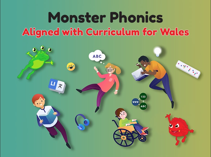 Progression Step 1 & 2 - Monster Phonics In Wales