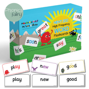 Next 200 High frequency word flashcards PHONICSFAIRY 1