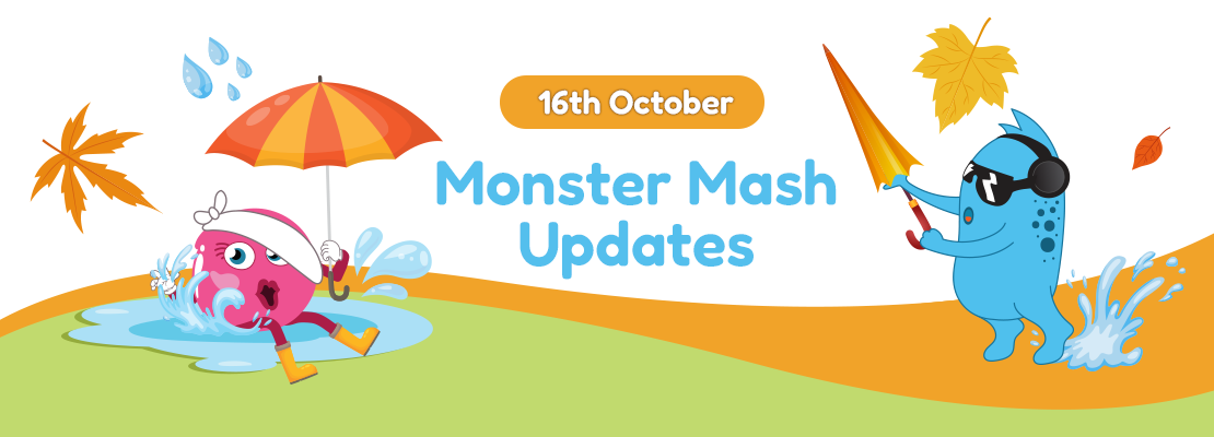 Monster Mash updates 16 10