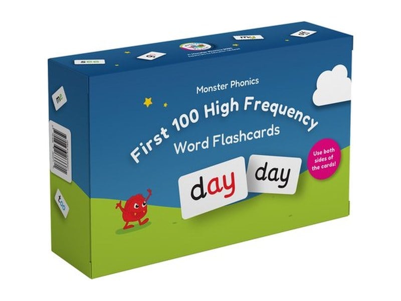 First 100 High-Frequency Word flashcards