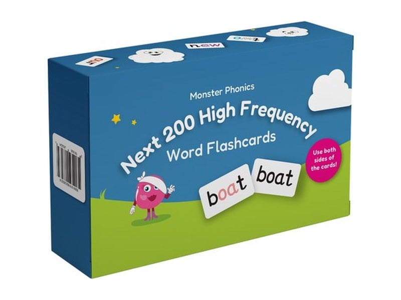 Next 200 High-Frequency Word flashcards
